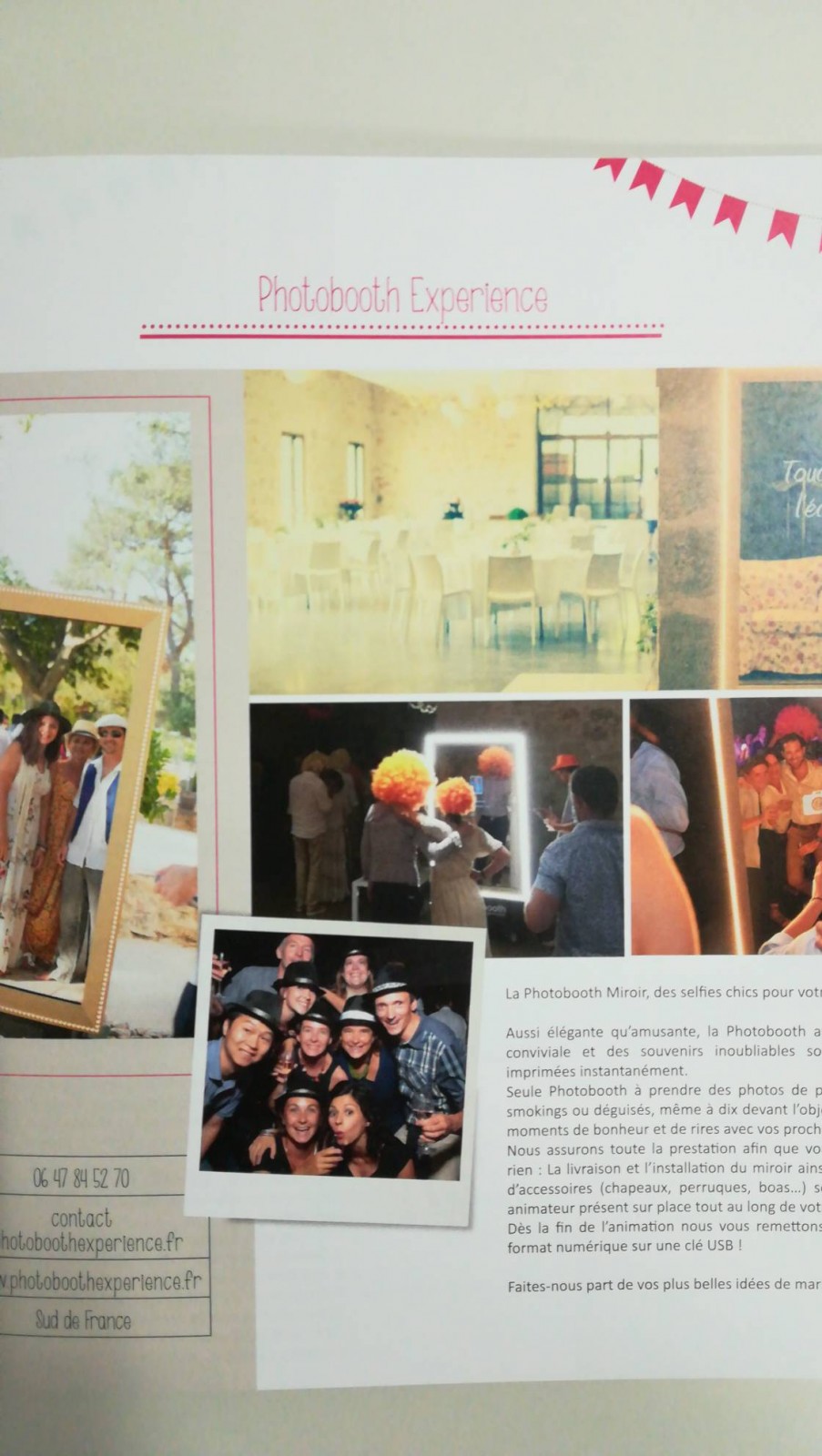 Location de photobooth pour mariage Sud de la France Photobooth expérience