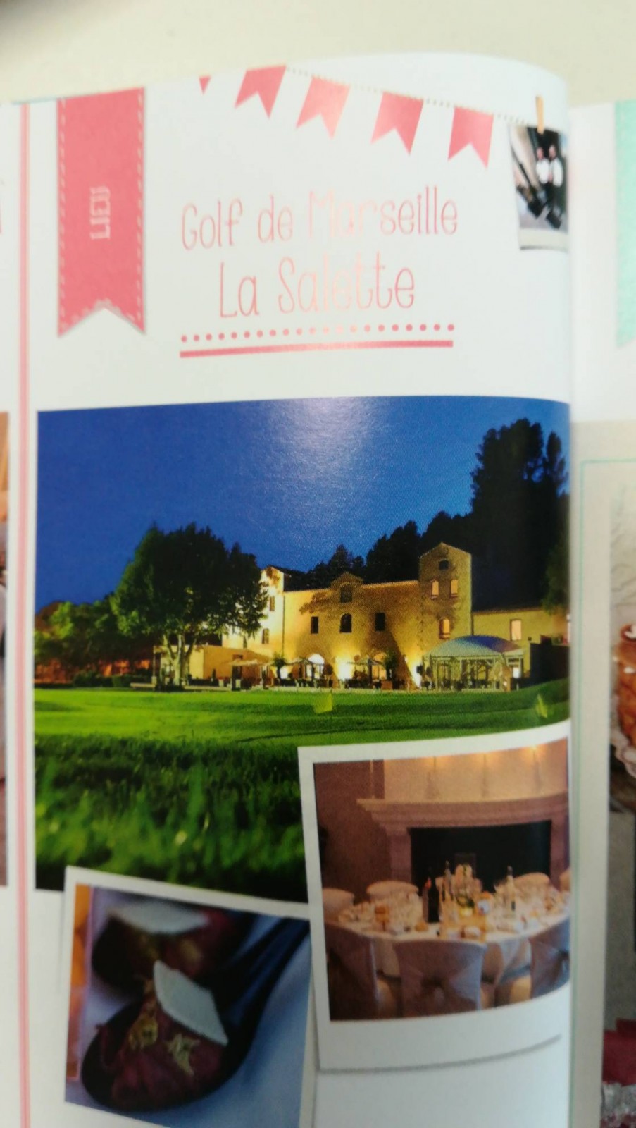 Location salle de mariage Marseille 13011 Golf de Marseille la Salette