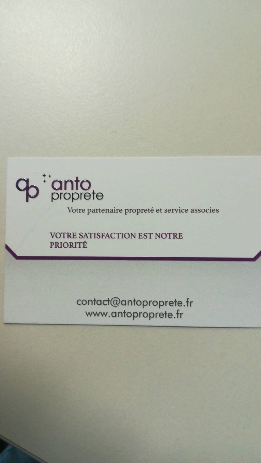Entreprise de nettoyage pour particulier et professionnel Aix-en-Provence Antho propreté