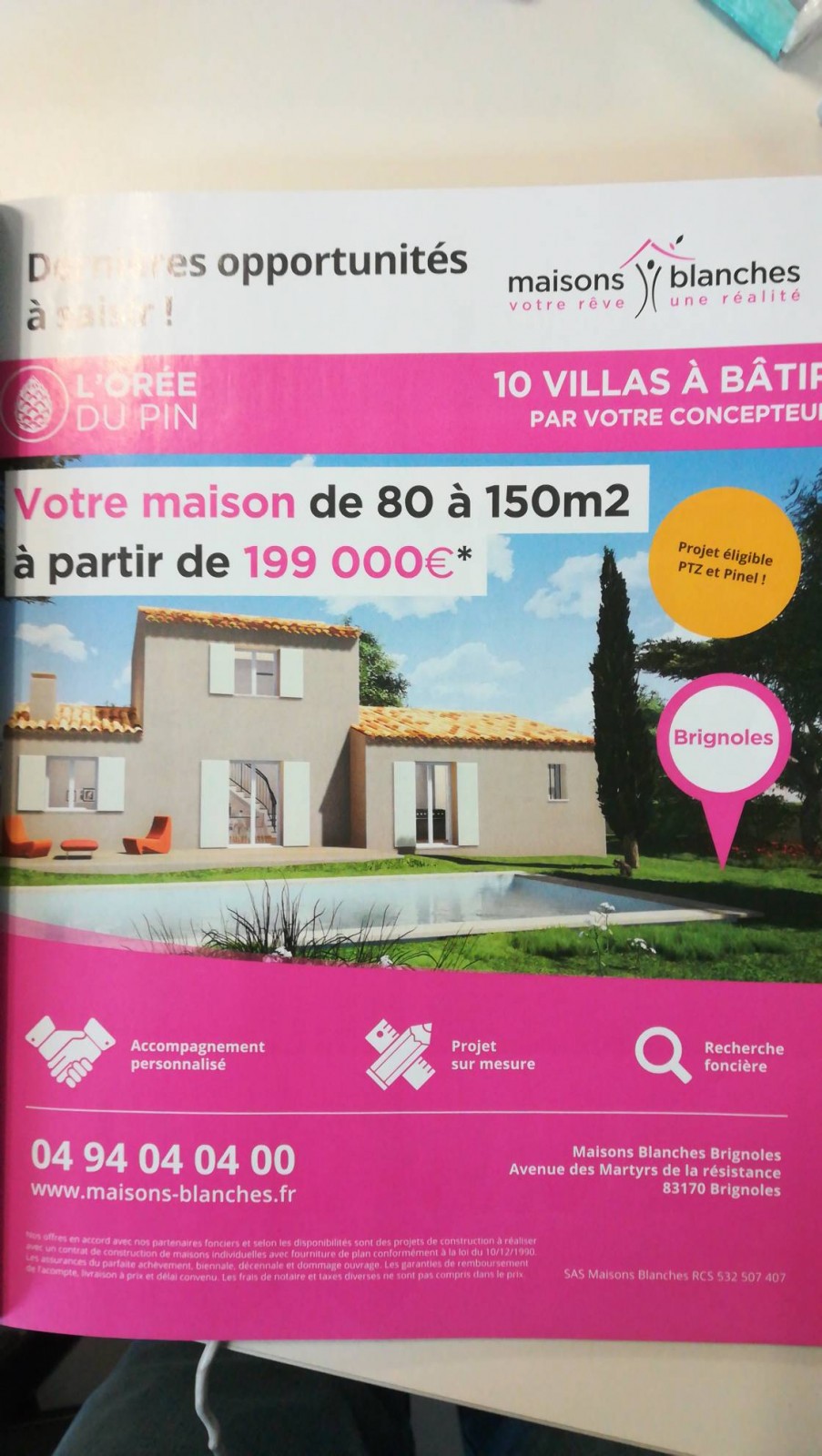 Constructeur de maison individuelle Brignoles dans le Var Maison Blanche