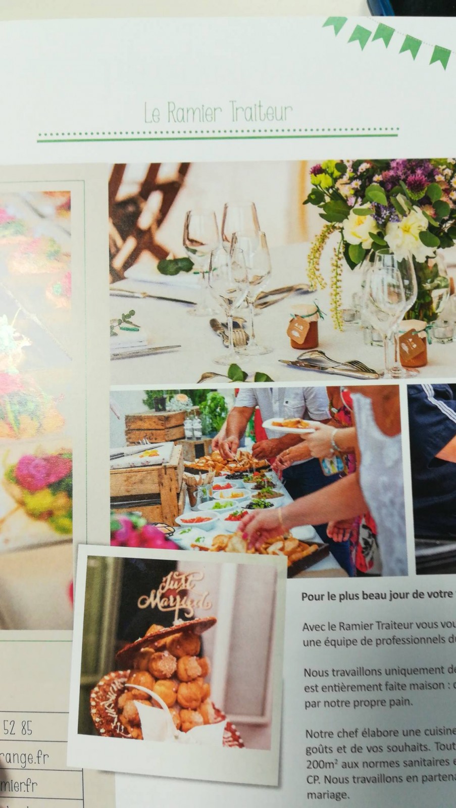 Traiteur de mariage et événement privé Vedene 84270 Le ramier traiteur