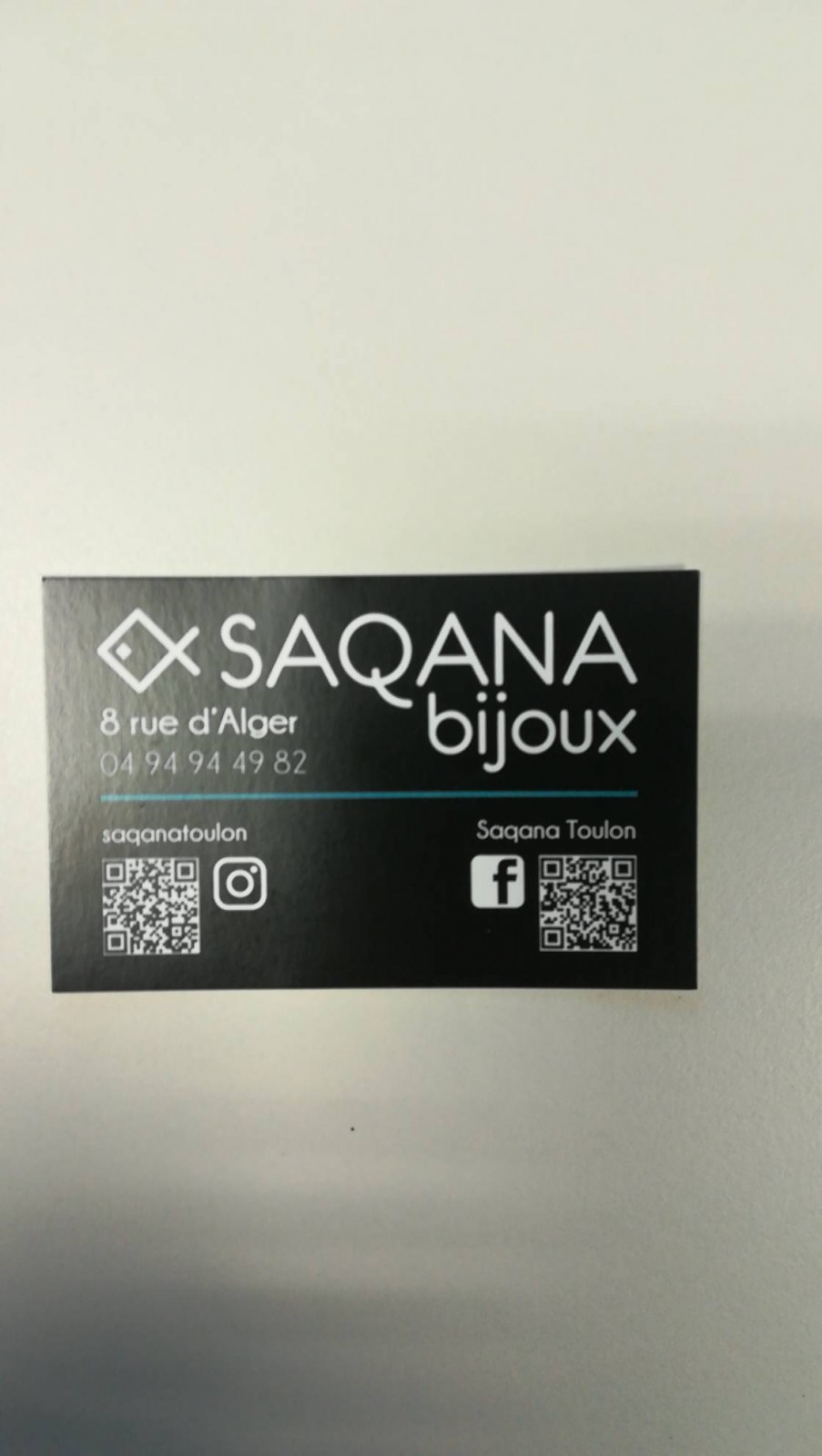 Vente de bijoux fantaisie Toulon centre-ville Saqana bijoux