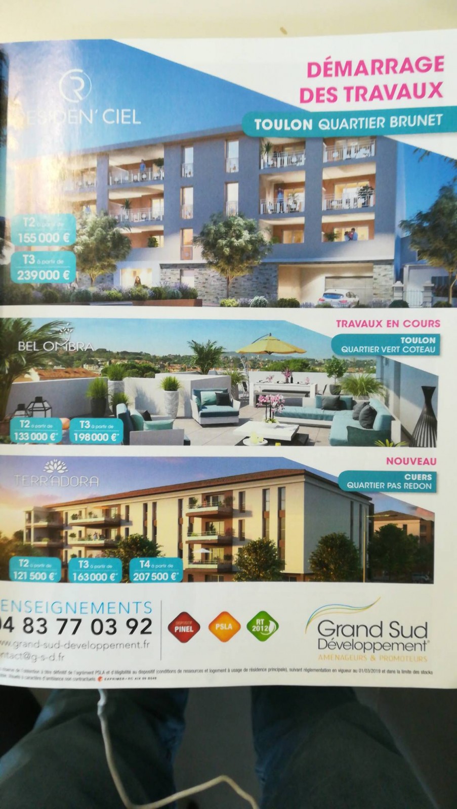 Aménageur et promoteur Toulon centre-ville Grand Sud développement