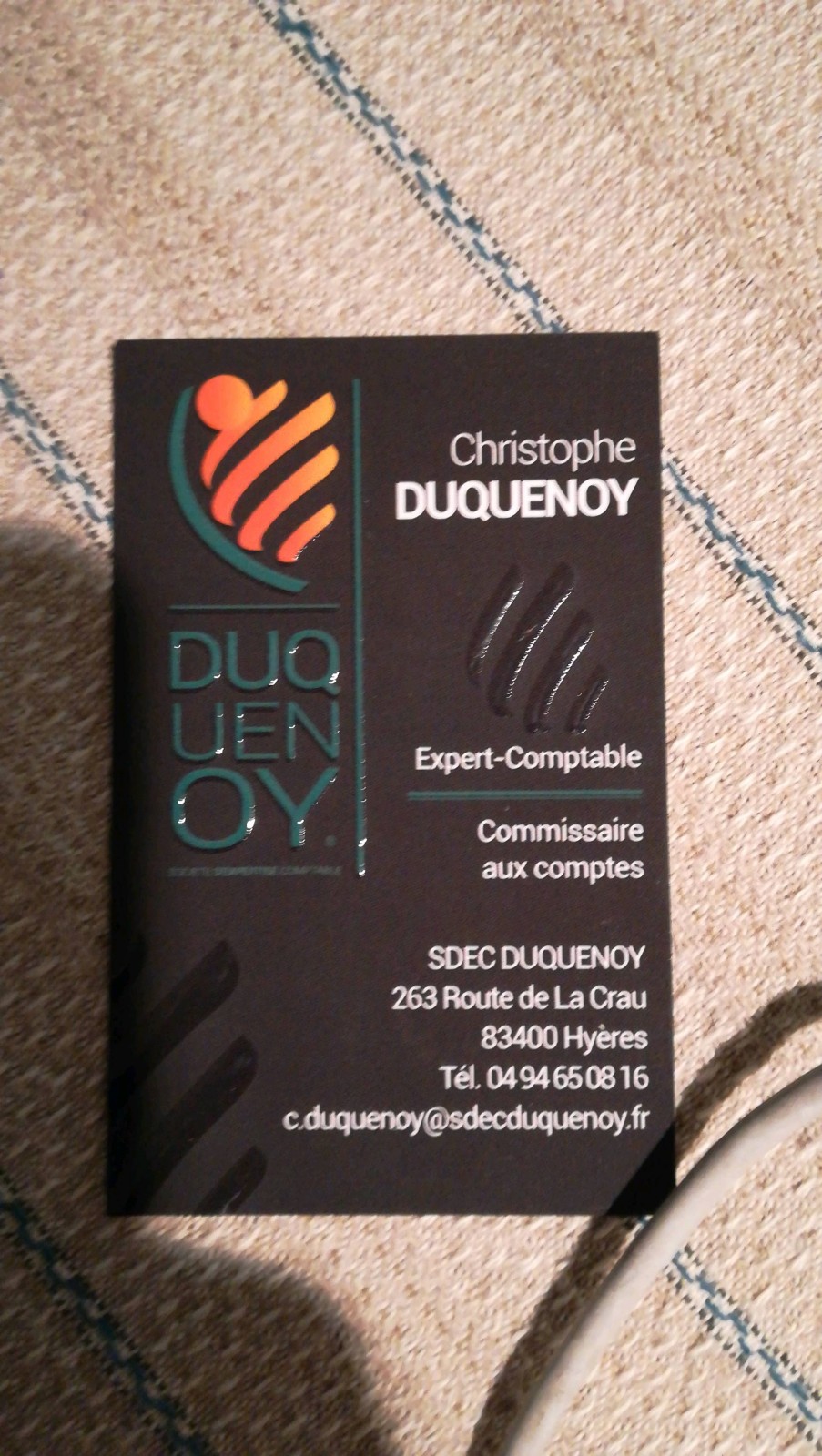 Expert-comptable et commissaire aux comptes Hyères les palmiers Christophe Duquesnoy