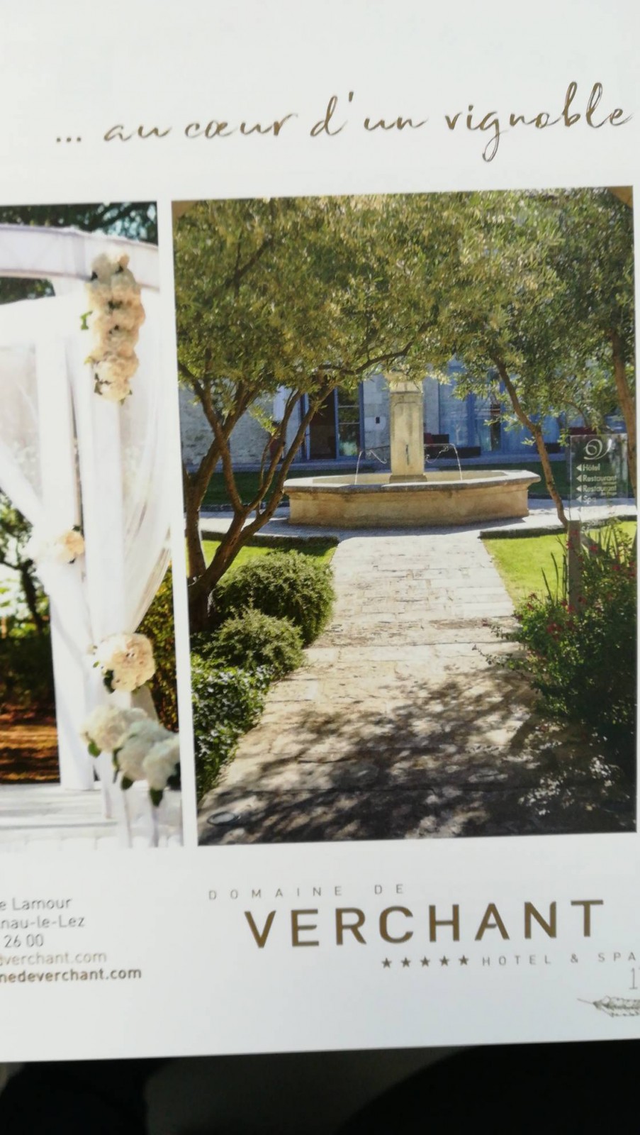 Location salle de mariage 34170 Castelnau-le-Lez Domaine de verchant