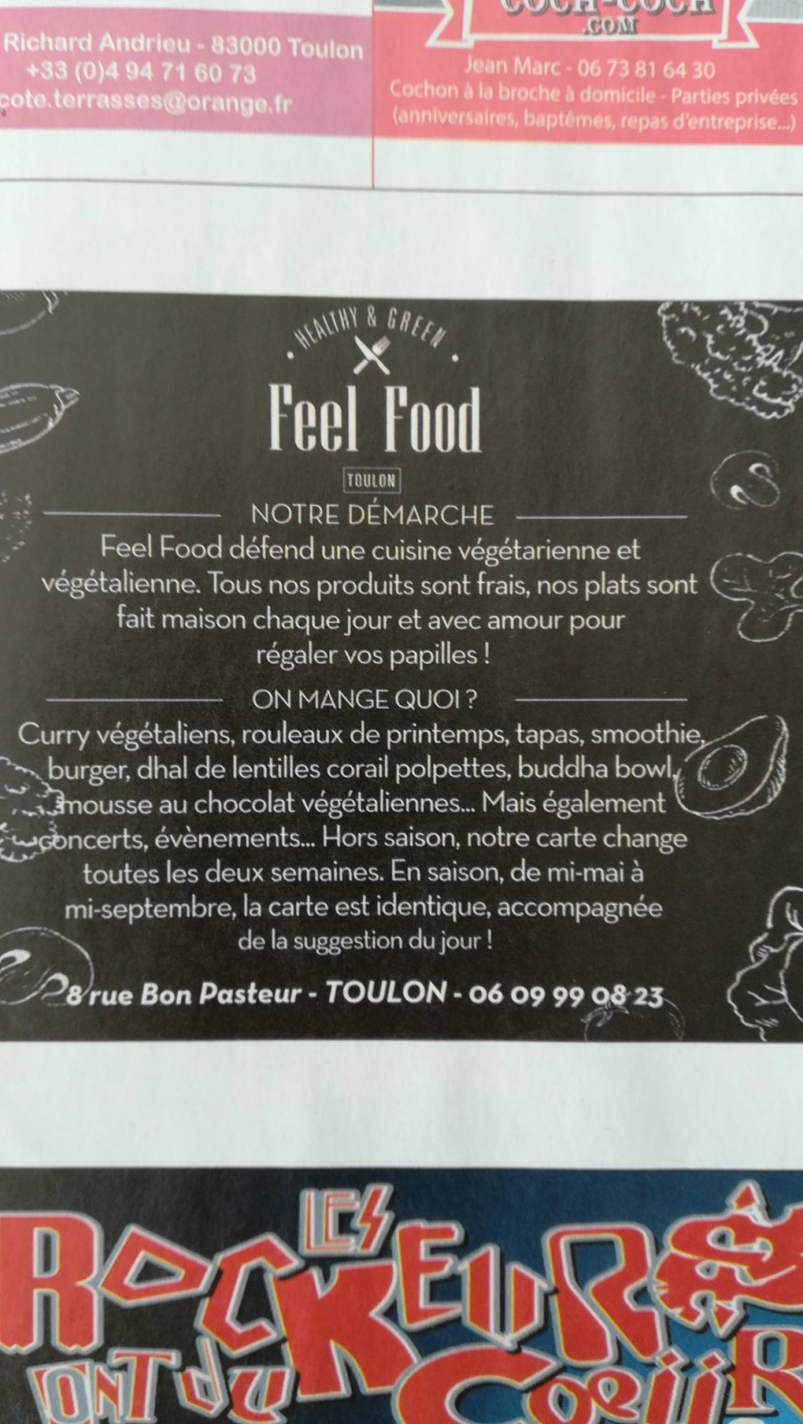 Restaurant Toulon centre-ville Feel food