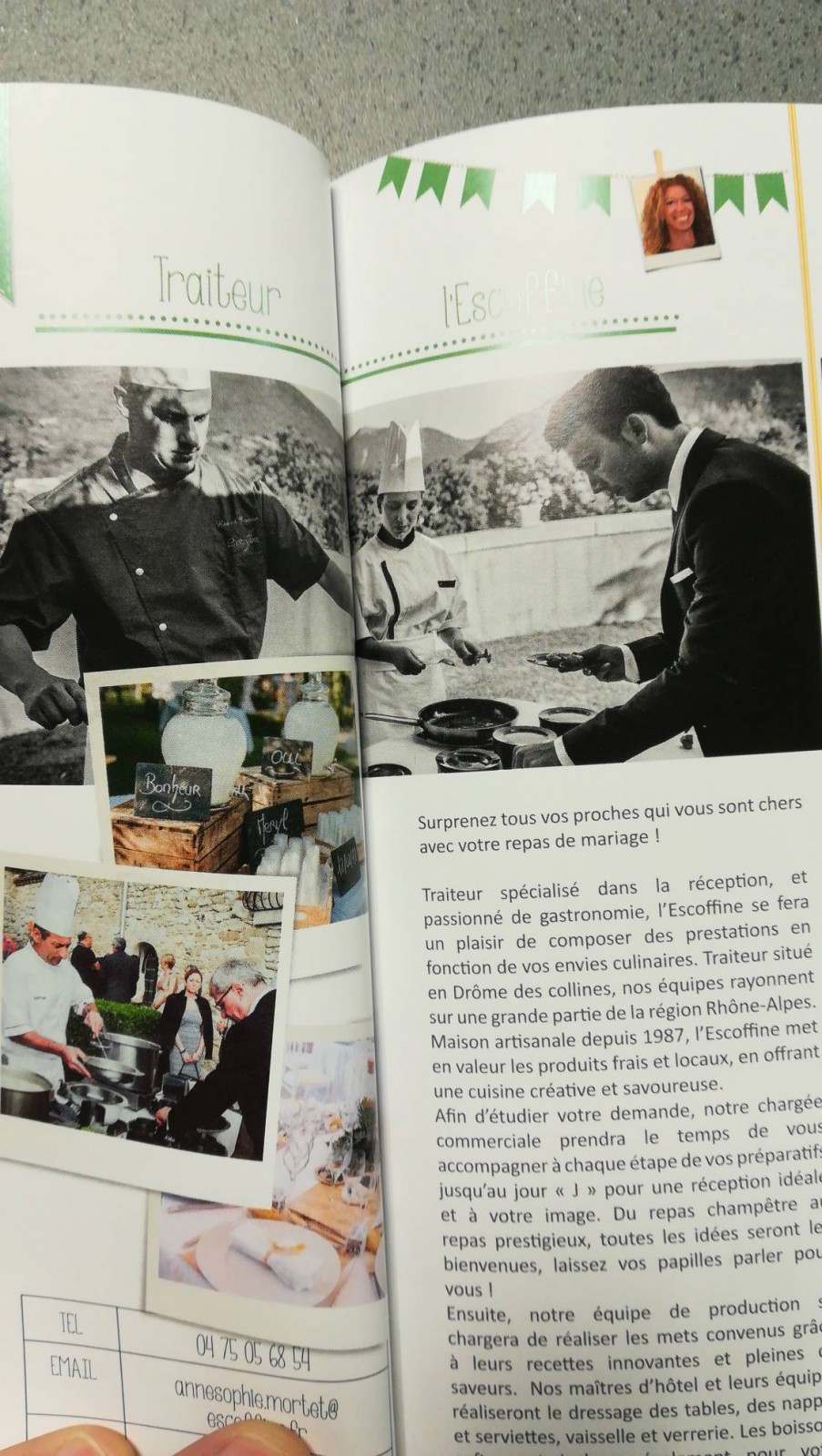 Traiteur de réception de mariage Romans-sur-Isère Traiteur l'escoffine