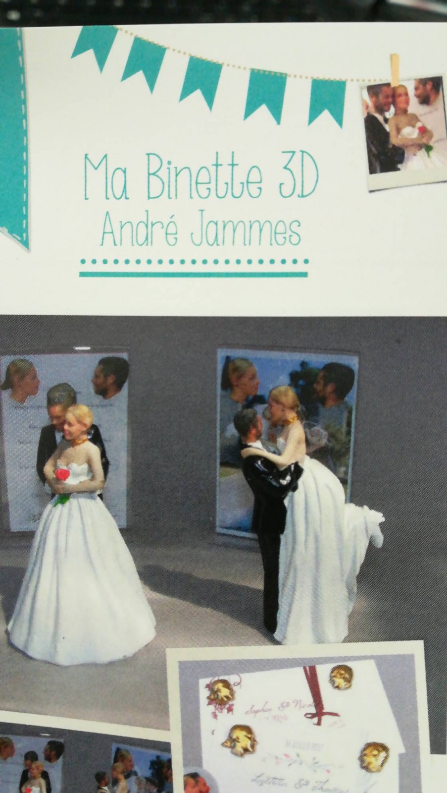 Vente de décoration de mariage Marseille 13004 Ma binette 3D