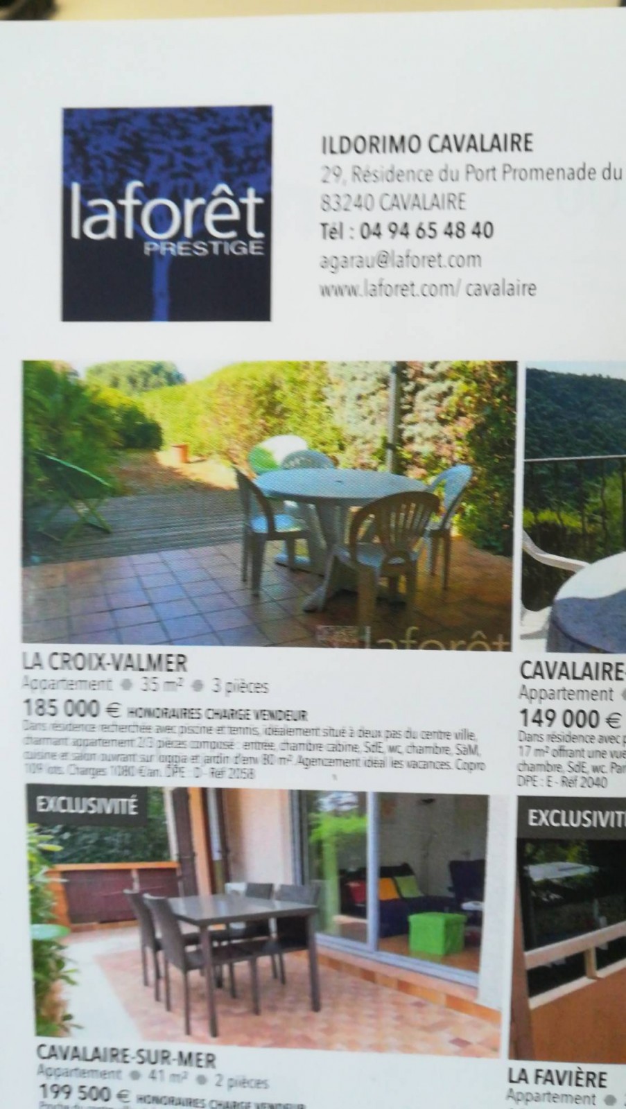 Agence immobilière Cavalaire Laforêt Cavalaire