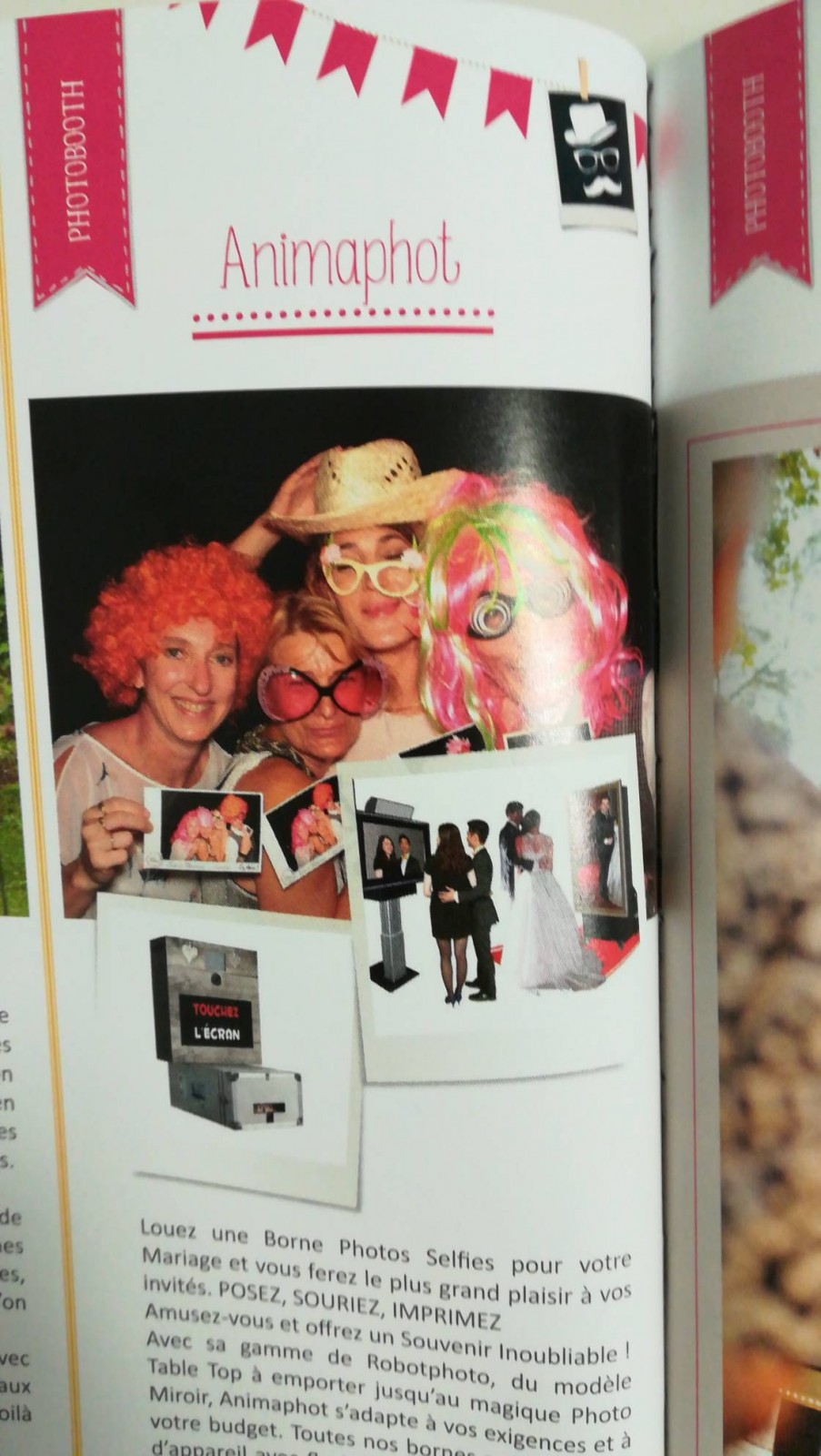 Location photobooth Béziers 34500 Animaphot