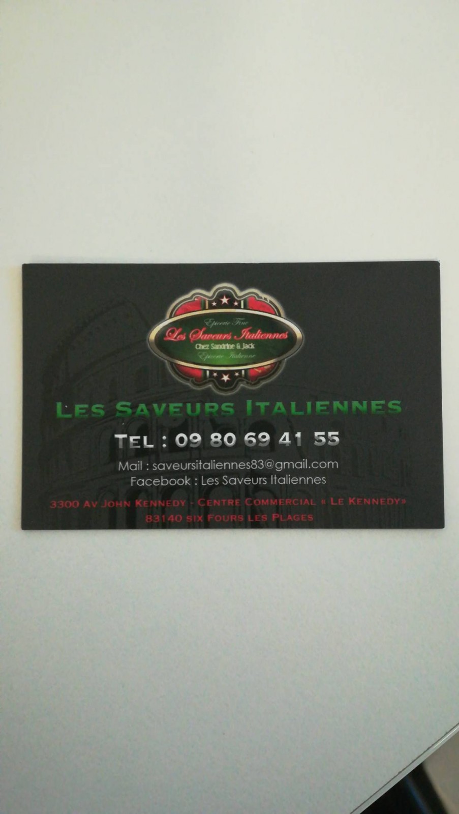 Produit italien Six-Fours-les-Plages Les saveurs italiennes