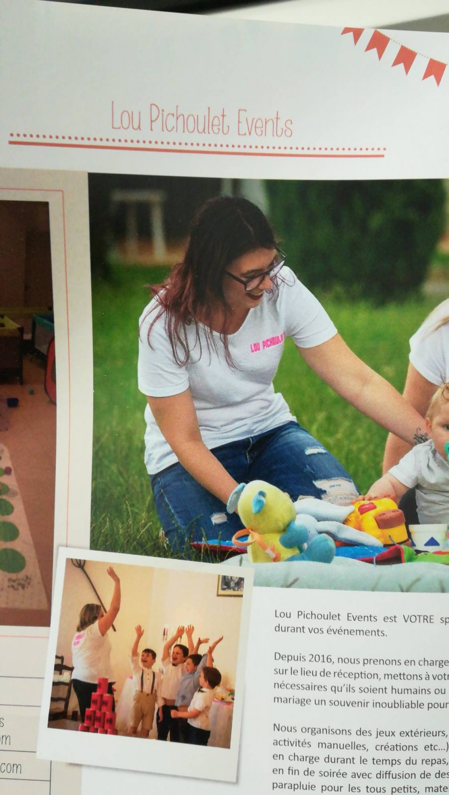 Garde d'enfant pour réception de mariage Marseille centre-ville Lou pichoulet events