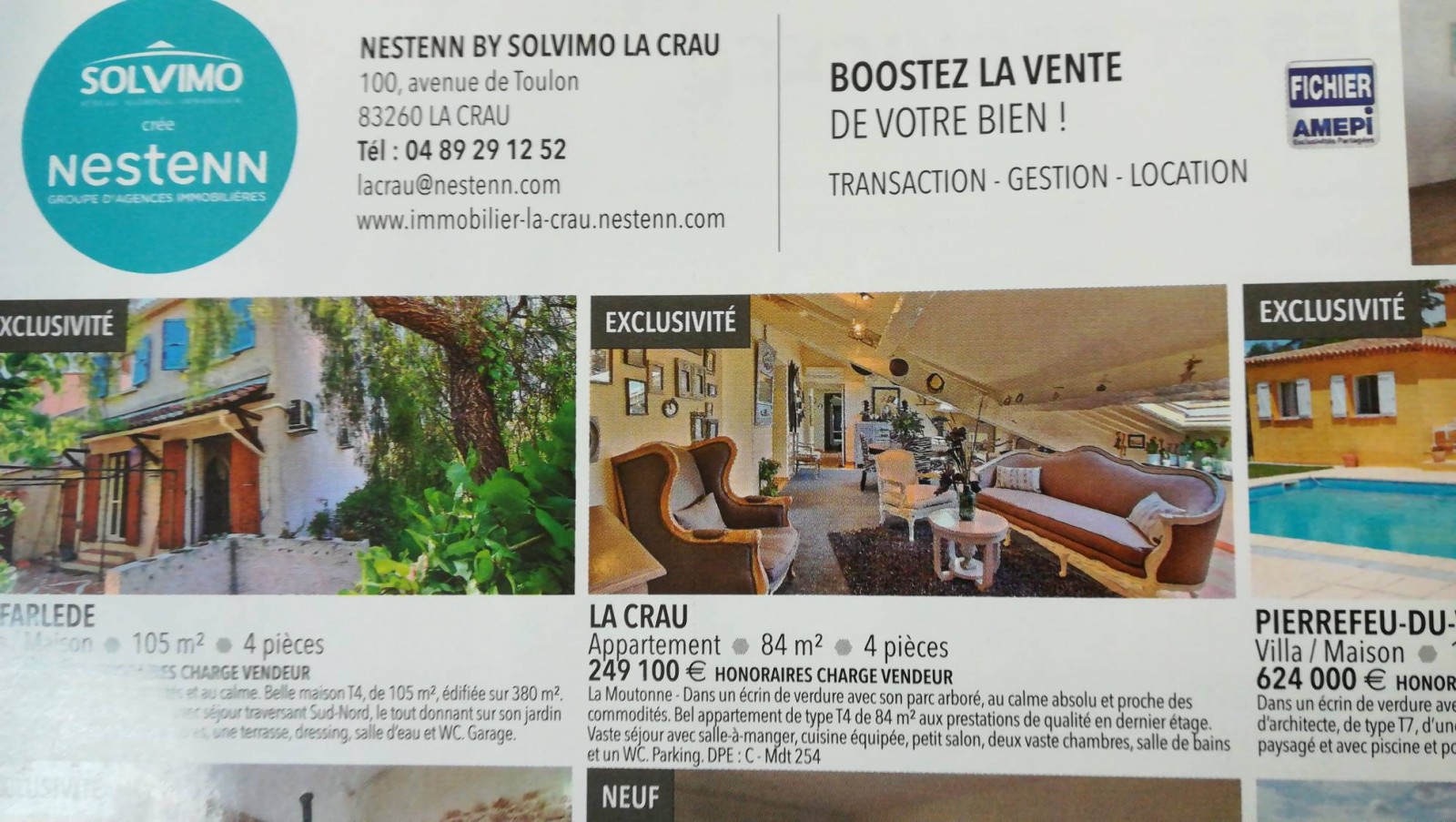 Agence immobilière La Crau Nestenn la Crau