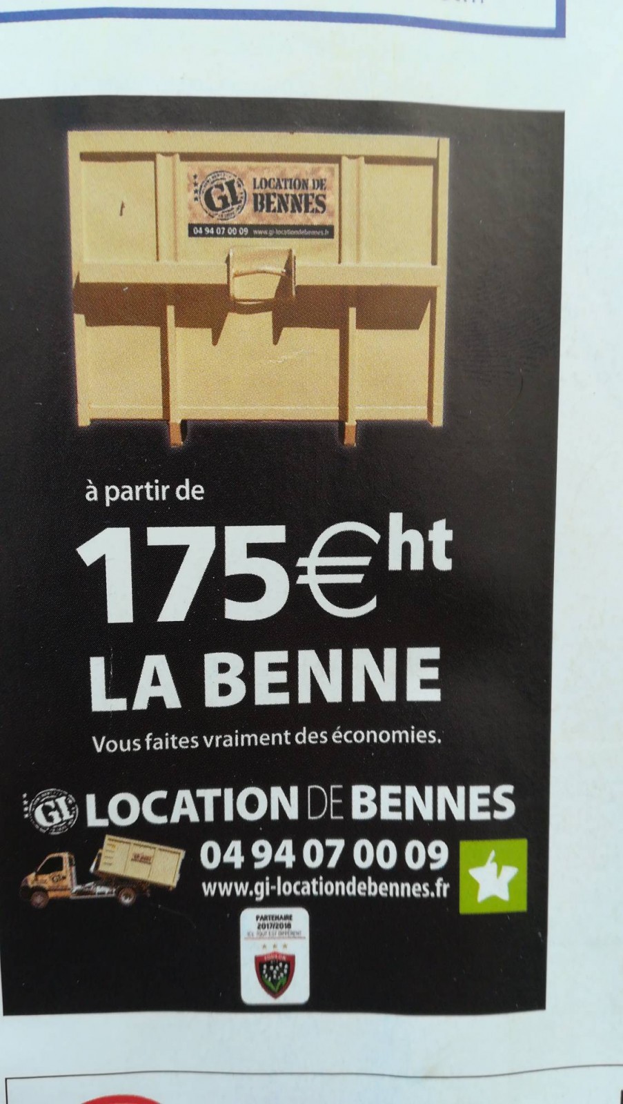 Location de benne Six-Fours-les-Plages G.i. location de bennes