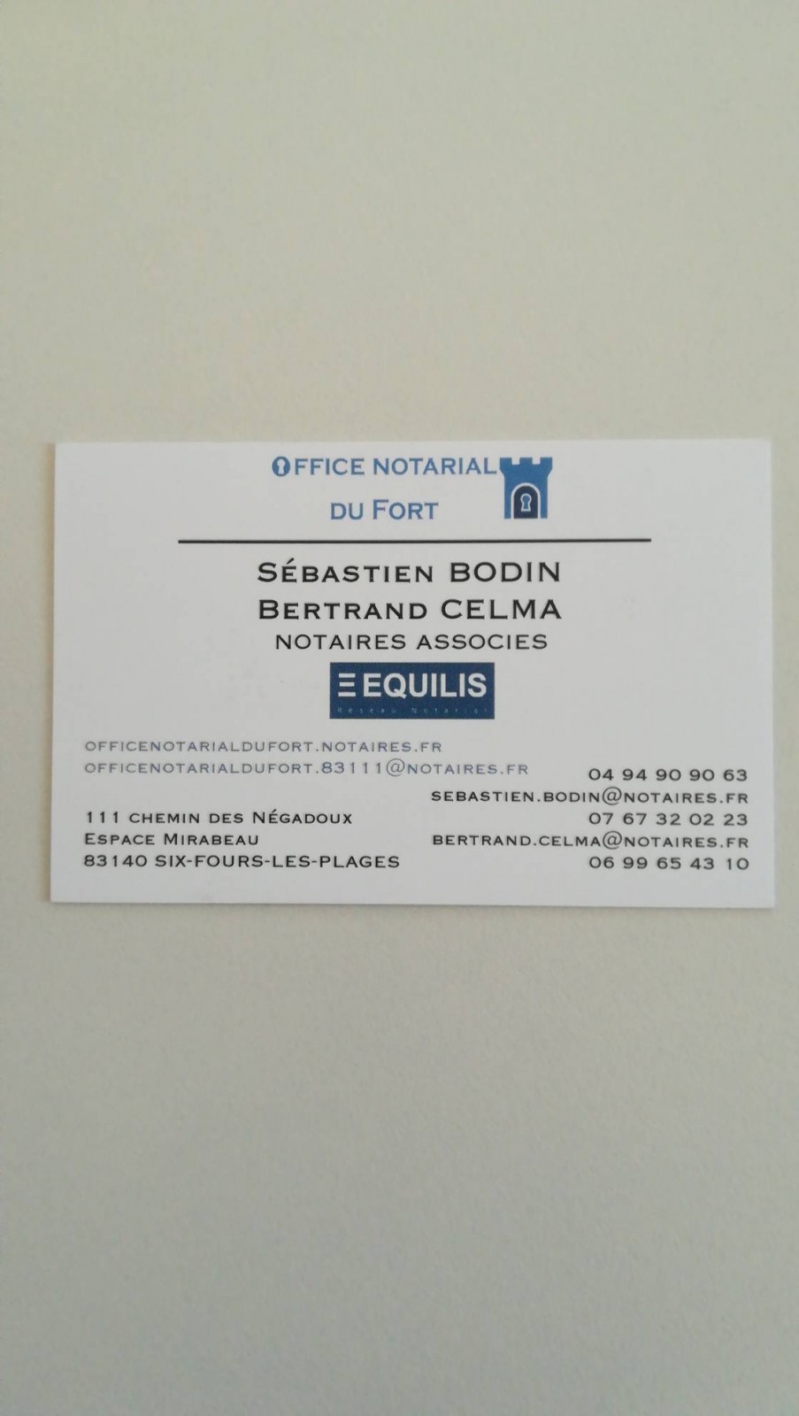 Office notarial du fort Six-Fours-les-Plages Office notarial du fort