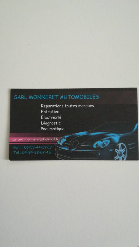 Réparation de véhicule toutes marques Saint-Cyr-sur-Mer 83270 SARL monneret automobile
