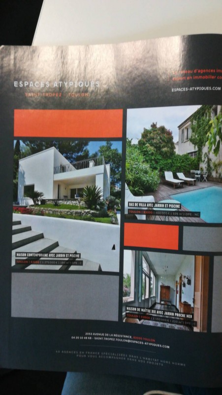 Expert en immobilier contemporain 83000 Toulon centre-ville Espace atypique