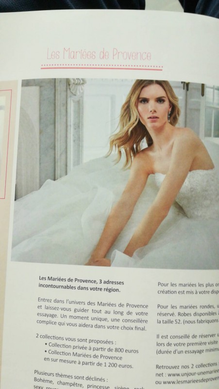 Boutique de robe de mariée Salon de Provence, mitre les remparts, Avignon Les mariées de Provence