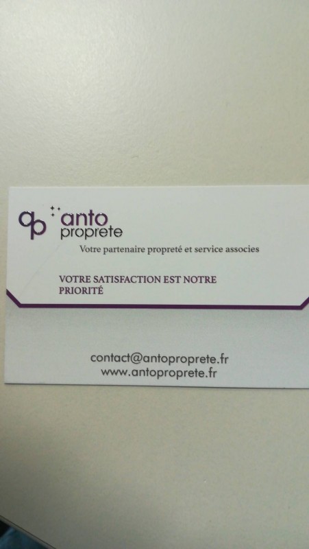 Entreprise de nettoyage pour particulier et professionnel Aix-en-Provence Antho propreté