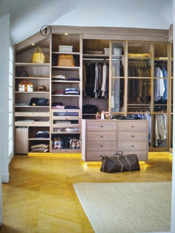 Artisan spécialiste pour aménagement d'un dressing sur mesure dans un loft à Toulouse centre