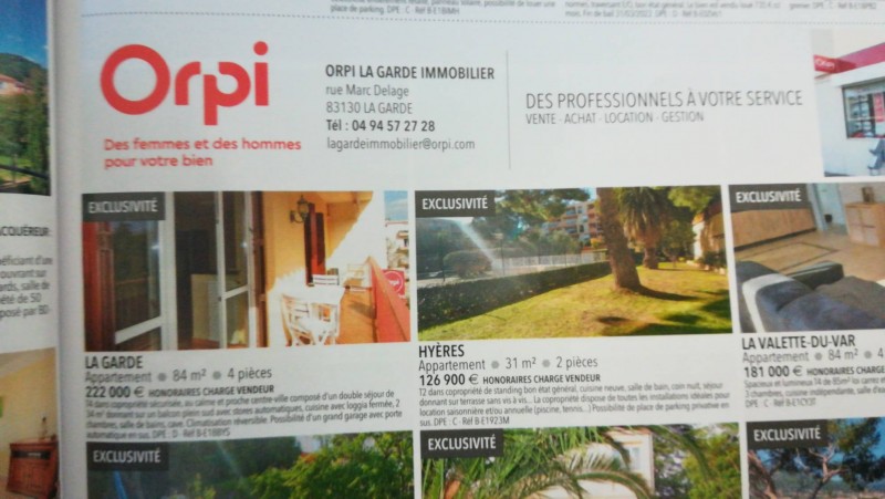 Achat, vente, location et gestion de biens immobiliers La garde proche de Toulon ORPI La garde immobilier