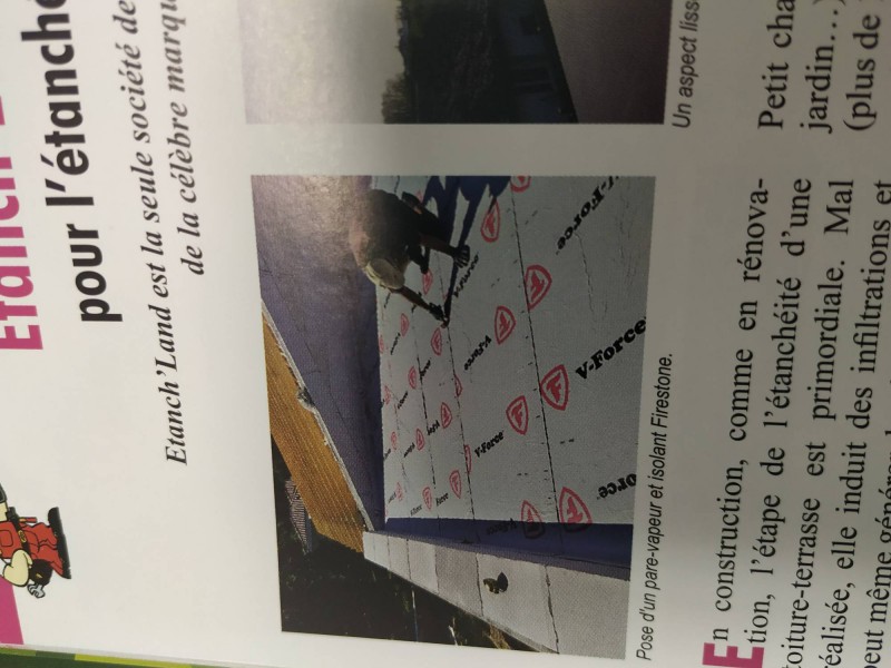 Rénovation de l'étanchéité d'un toit terrasse dans ma maison de campagne à Montréal dans le Gers