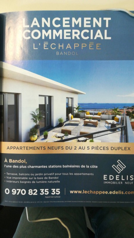 Promotion de bien immobilier neuf Bandol 83150 EDELIS immobilier neuf