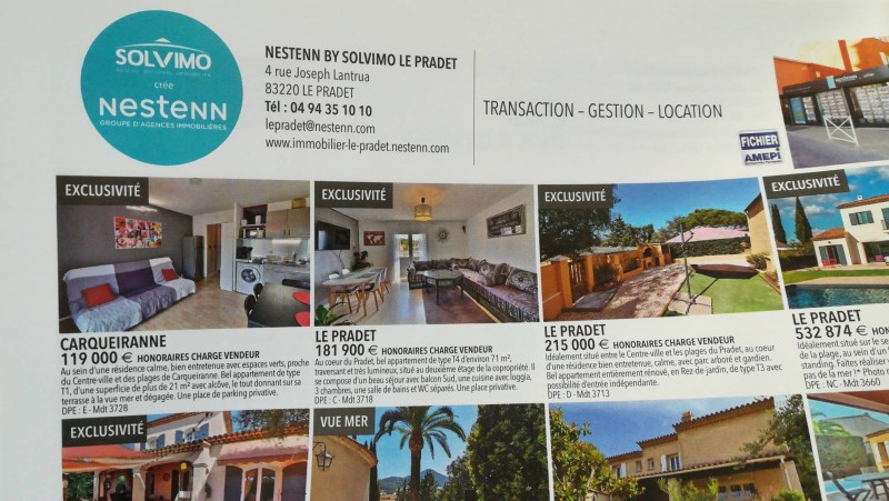 Agence immobilière Le Pradet Nestenn le Pradet