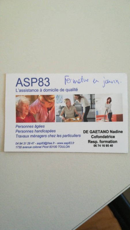 L'assistance à domicile de qualité 83100 Toulon ASP 83