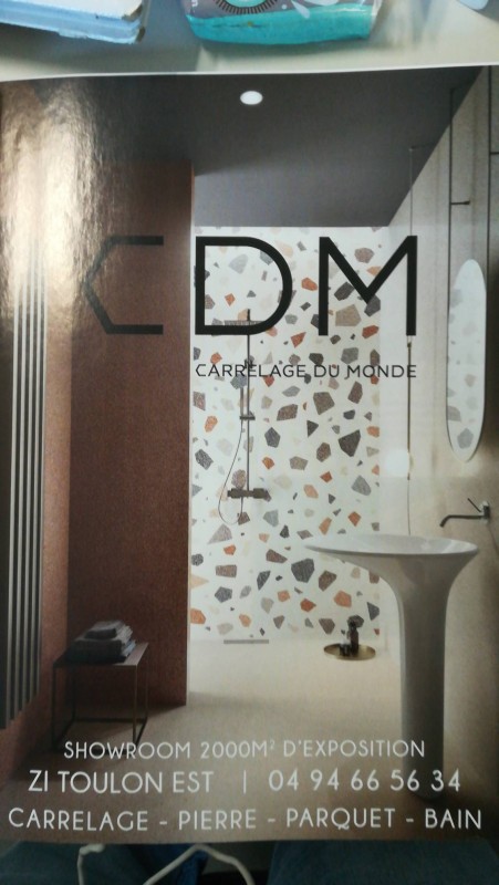 Vente de carrelage ZI Toulon est Carrelage du monde