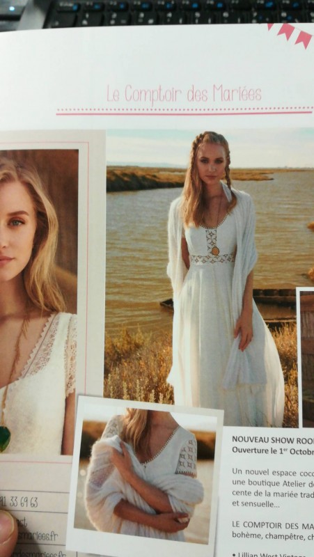 Vente de robe de mariée Marseille 13007 Le comptoir des mariés