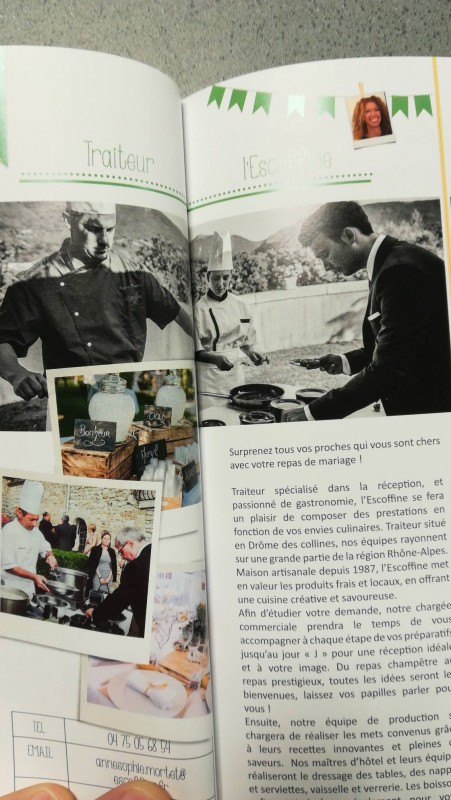 Traiteur de réception de mariage Romans-sur-Isère Traiteur l'escoffine