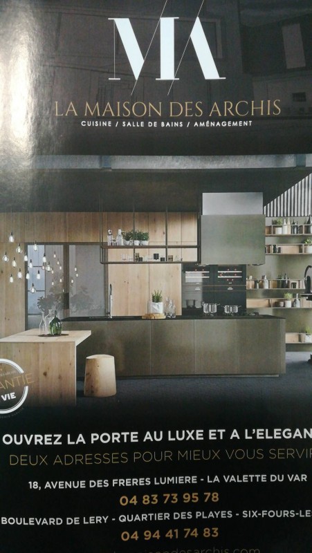 Cuisine, salle de bain, aménagement de prestige Six-Fours-les-Plages et La Valette La maison des archis