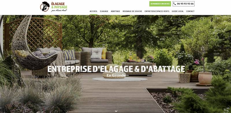 Elagage et abattage proche de Bordeaux