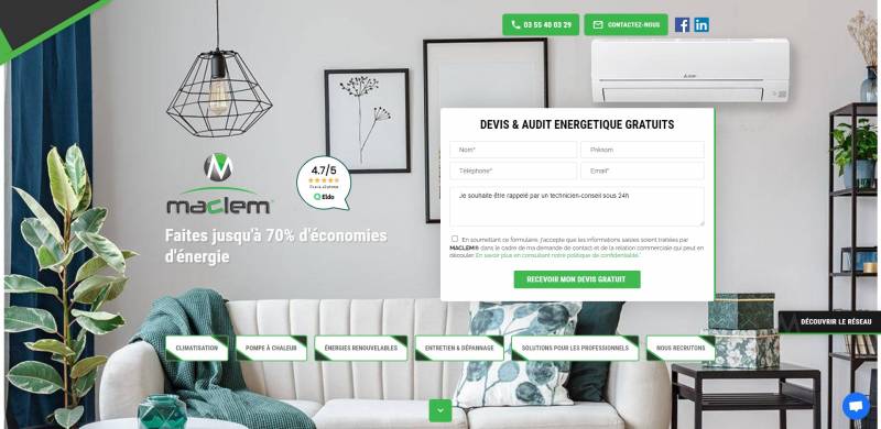 Solution, entretien et réparation de climatisation à Dijon