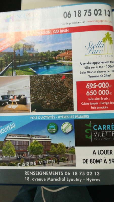 Immobilier neuf de prestige Hyères les palmiers Ingeprim