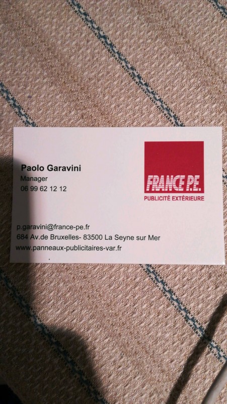 Publicité extérieure La Seyne-sur-Mer 83500 France - PE