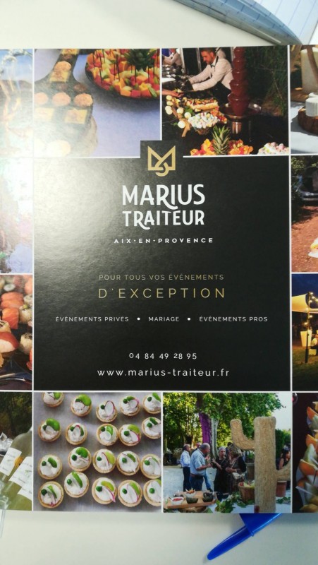 Traiteur de réception de mariage Aix-en-Provence Marius traiteur