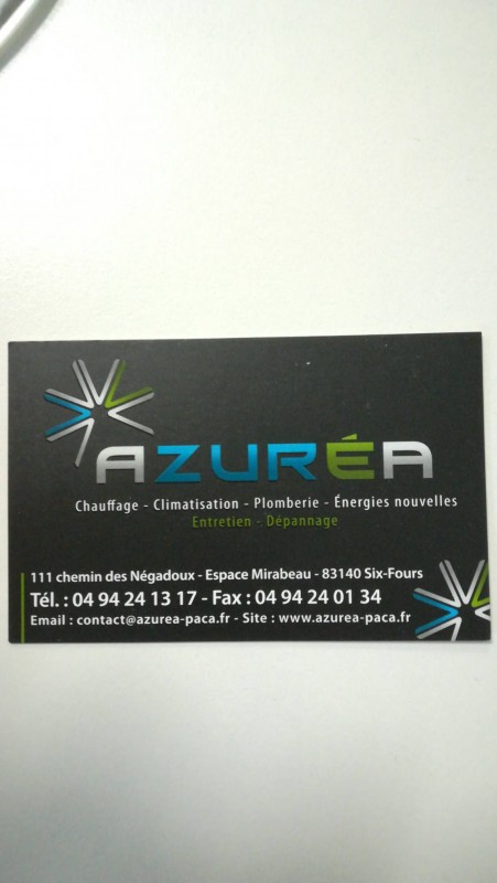 Chauffage climatisation et plomberie Six-Fours-les-Plages 83140 Plomberie azurea