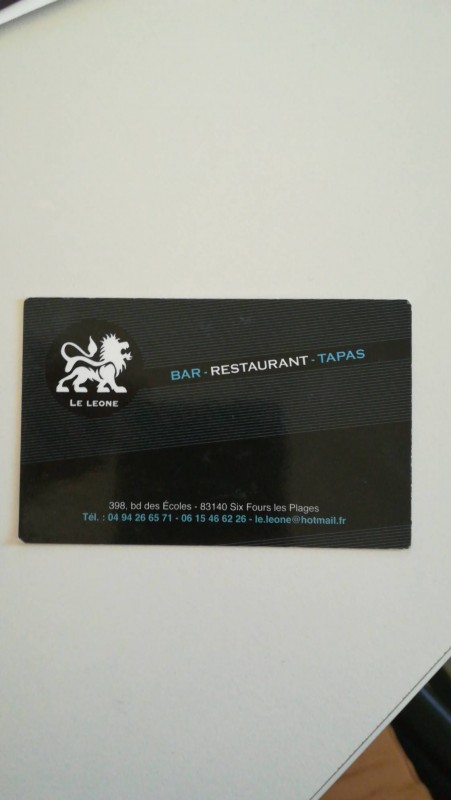 Restaurant traditionnel Six-Fours-les-Plages 83140 Le Leone