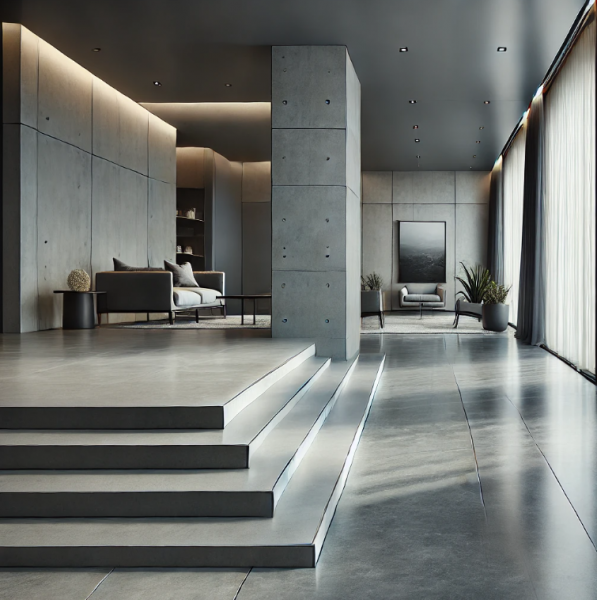 Spécialiste des revêtements décoratifs en béton ciré pour les professionnels et particuliers à Fréjus Saint-Raphaël