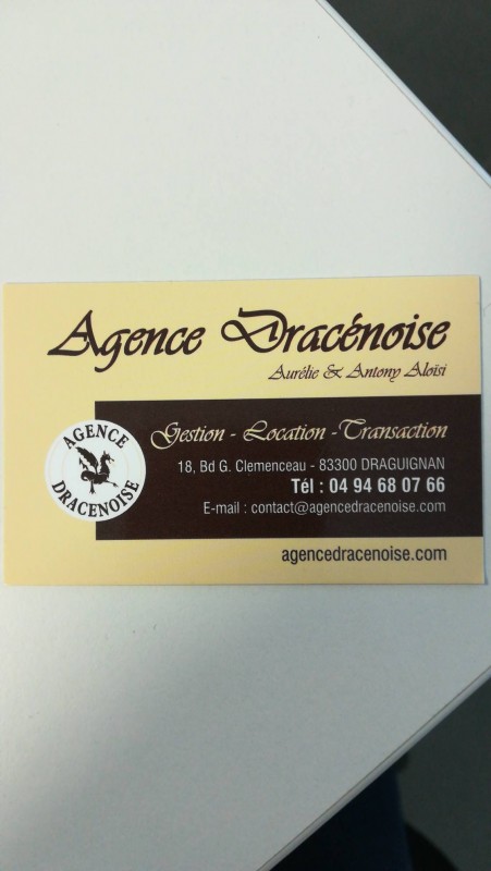 Gestion location et transaction de biens immobiliers Draguignan dans le Var Agence dracenoise