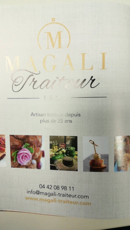 Traiteur de réception événement privé ou professionnel La Ciotat Magali traiteur