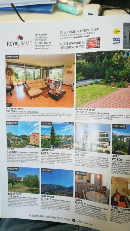 Achat vente location et syndic de biens immobiliers Toulon Royal immo